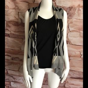 Sweet Sinful woman open cardigan vest size M